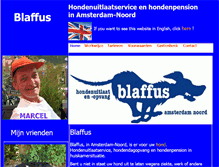 Tablet Screenshot of blaffus.nl